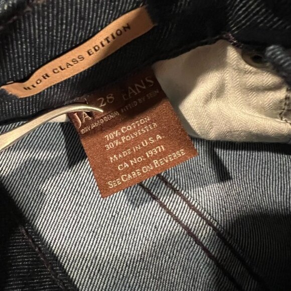 JAMES JEANS HIGH CLASS EDITION Boot Dry Aged Denim Fitted by SEUN Size‎ 28 - Picture 11 of 12